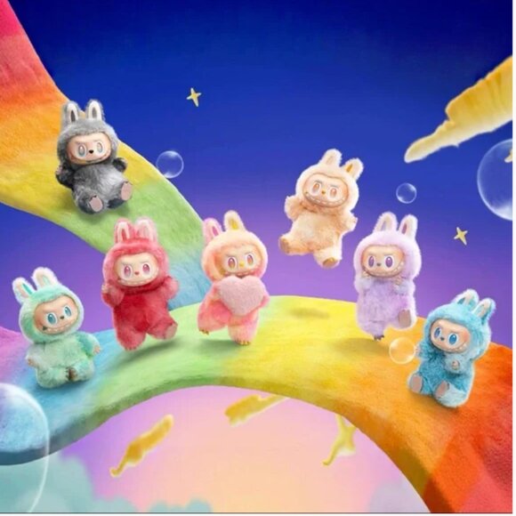 Authentic Pop Mart Monsters Big Into Energy Labubu Plush RARE SECRET ID SEALED - Picture 6 of 17